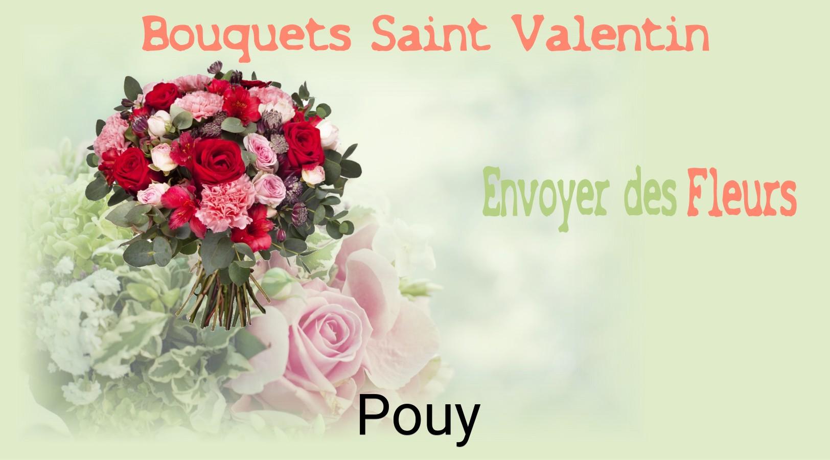 Roses de Saint-Valentin livrées à Pouy